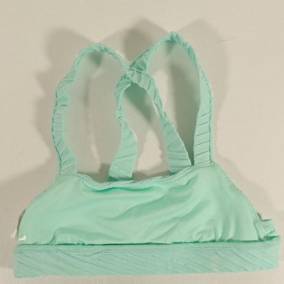 NWT Seafolly Freshwater Crop Top in Fresh Mint - Picture 8 of 8